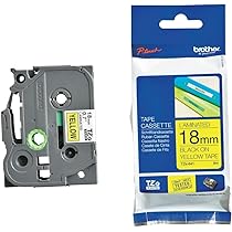 Brother TZE-651 Black ON Yellow Laminated Tapes (TZE Series) 24mm